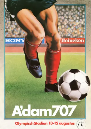 1982 Amsterdam 707 Tournament Programme