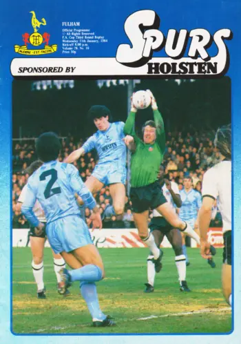 Spurs v Fulham FC (11 Jan 1984) Programme