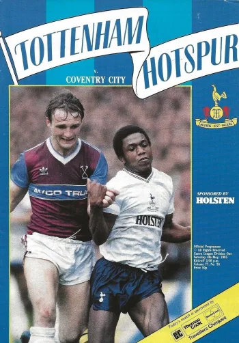 Spurs v Coventry City (04 May 1985) Programme