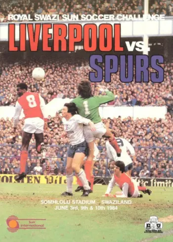 Spurs v Liverpool FC (02 Jun 1984) Programme