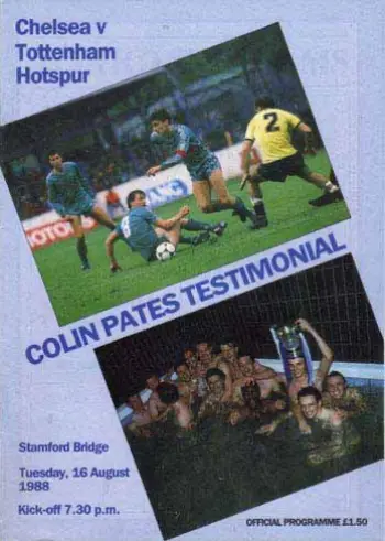 Spurs v Chelsea FC (16 Aug 1988) Programme