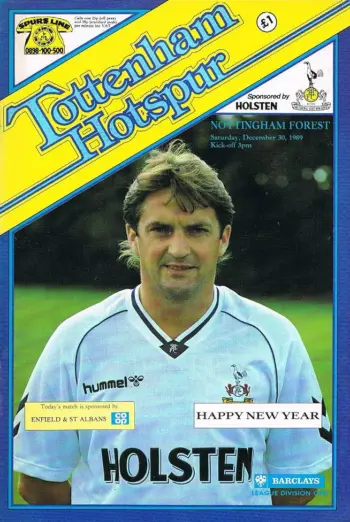Spurs v Nottingham Forest (30 Dec 1989) Programme