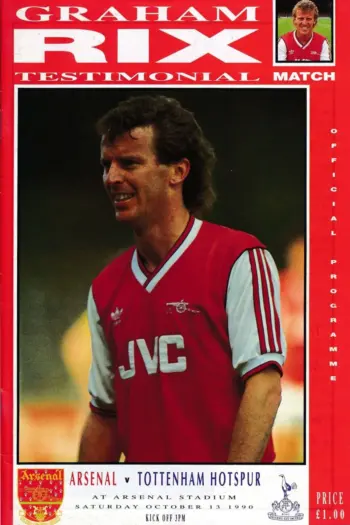 Spurs v Arsenal FC (13 Oct 1990) Programme