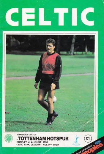 Spurs v Celtic FC (04 Aug 1991) Programme