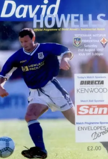 Spurs v ACF Fiorentina (02 Aug 1997) Programme