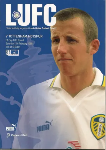 Spurs v Leeds United (13 Feb 1999) Programme