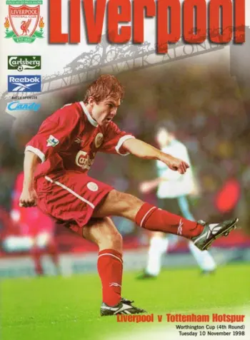 Spurs v Liverpool FC (10 Nov 1998) Programme