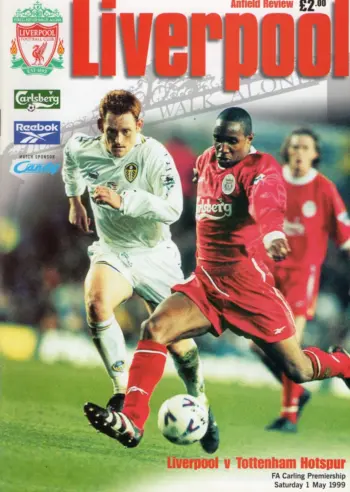 Spurs v Liverpool FC (01 May 1999) Programme