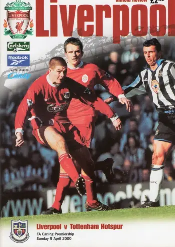 Spurs v Liverpool FC (09 Apr 2000) Programme