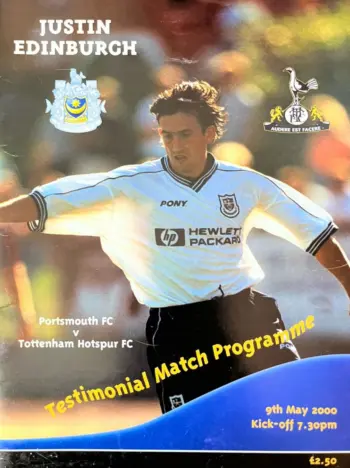 Spurs v Portsmouth FC (09 May 2000) Programme