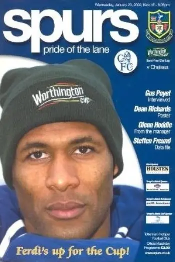 Spurs v Chelsea FC (23 Jan 2002) Programme