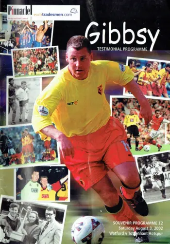 Spurs v Watford FC (03 Aug 2002) Programme