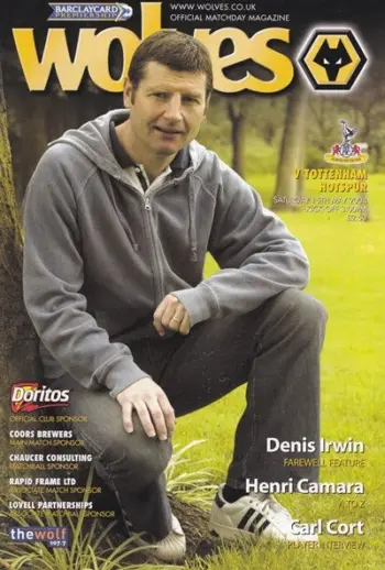Spurs v Wolverhampton Wanderers (15 May 2004) Programme
