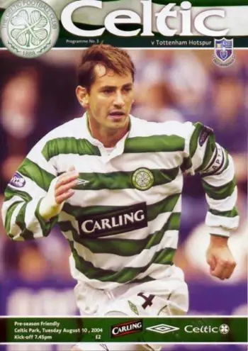 Spurs v Celtic FC (10 Aug 2004) Programme