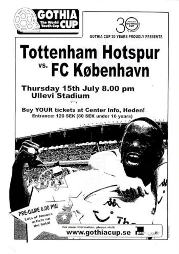 Spurs v FC København (15 Jul 2004) Programme