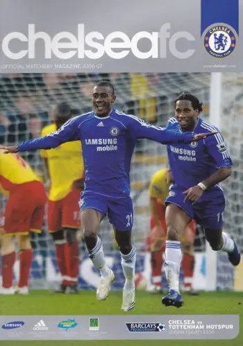 Spurs v Chelsea FC (07 Apr 2007) Programme