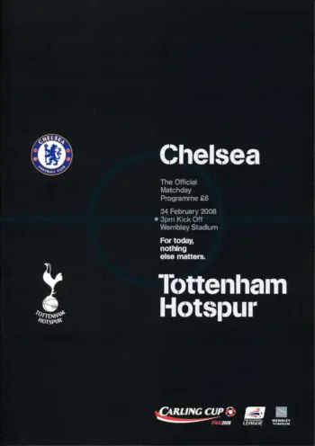 Spurs v Chelsea FC (24 Feb 2008) Programme
