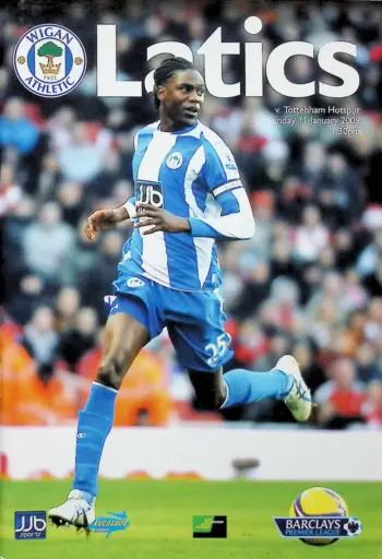 Spurs v Wigan Athletic (11 Jan 2009) Programme