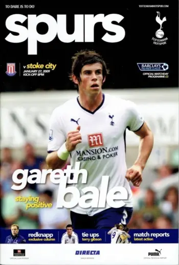 Spurs v Stoke City (27 Jan 2009) Programme
