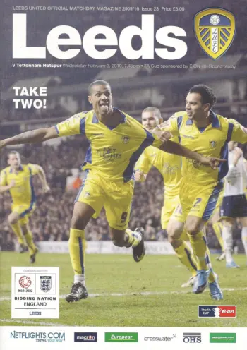 Spurs v Leeds United (03 Feb 2010) Programme