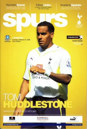 Spurs v Everton FC (27 Oct 2009) Programme