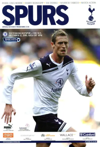 Spurs v Chelsea FC (12 Dec 2010) Programme