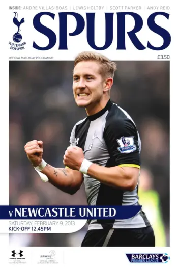 Spurs v Newcastle United (09 Feb 2013) Programme