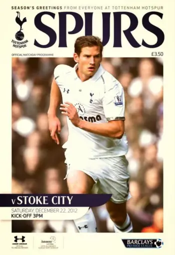 Spurs v Stoke City (22 Dec 2012) Programme