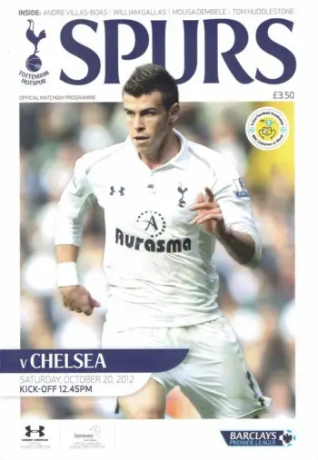 Spurs v Chelsea FC (20 Oct 2012) Programme