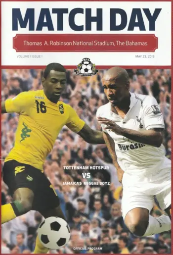 Spurs v National Teams (23 May 2013) Programme