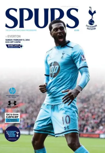 Spurs v Everton FC (09 Feb 2014) Programme