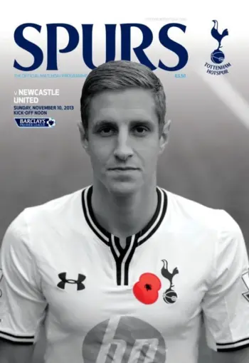 Spurs v Newcastle United (10 Nov 2013) Programme