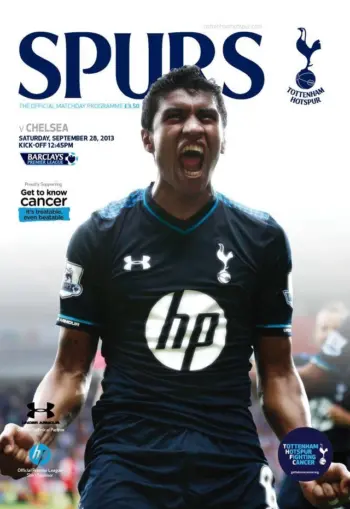Spurs v Chelsea FC (28 Sep 2013) Programme