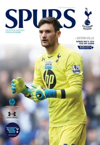 Spurs v Aston Villa (11 May 2014) Programme