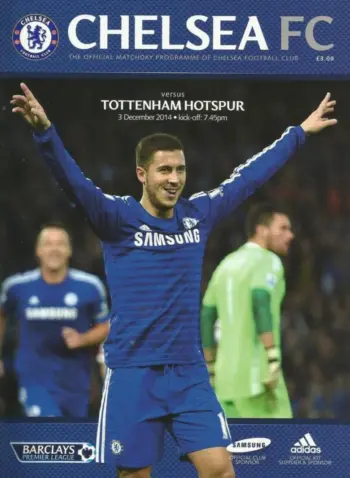 Spurs v Chelsea FC (03 Dec 2014) Programme