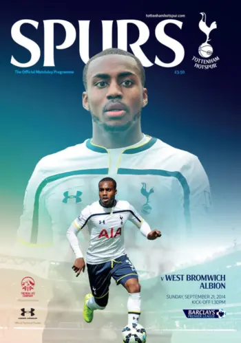 Spurs v West Bromwich Albion (21 Sep 2014) Programme