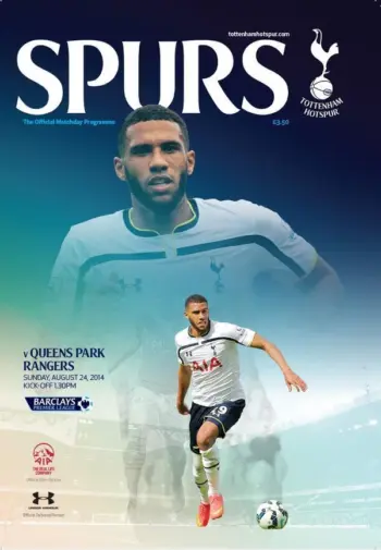 Spurs v Queens Park Rangers (24 Aug 2014) Programme
