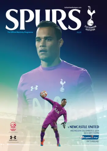 Spurs v Newcastle United (17 Dec 2014) Programme