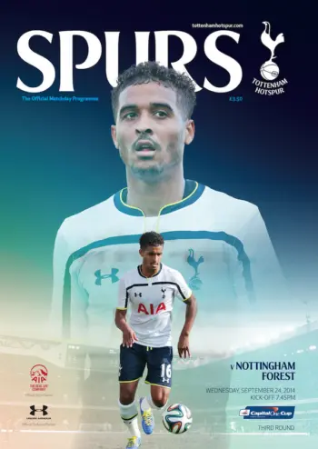 Spurs v Nottingham Forest (24 Sep 2014) Programme