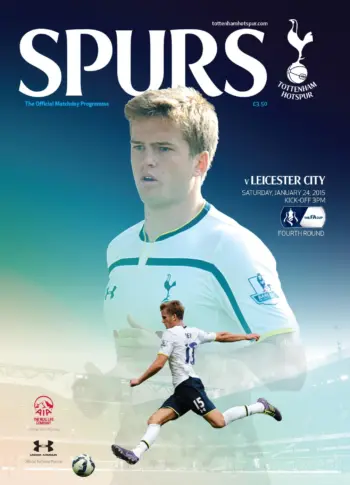 Spurs v Leicester City (24 Jan 2015) Programme