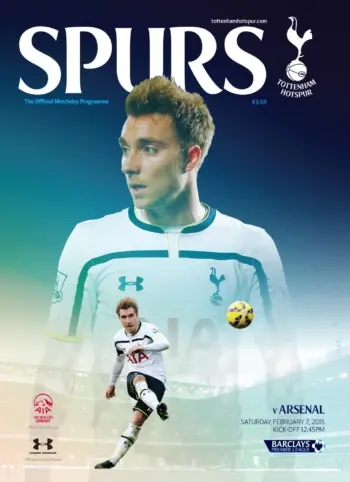 Spurs v Arsenal FC (07 Feb 2015) Programme