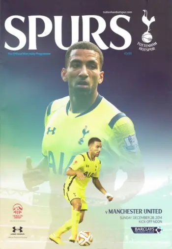 Spurs v Manchester United (28 Dec 2014) Programme