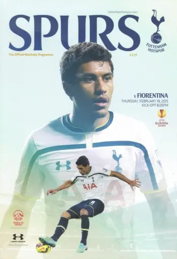 Spurs v ACF Fiorentina (19 Feb 2015) Programme