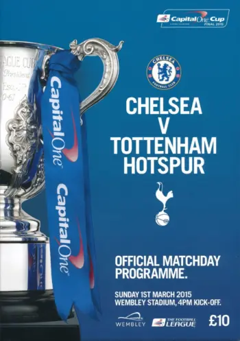 Spurs v Chelsea FC (01 Mar 2015) Programme