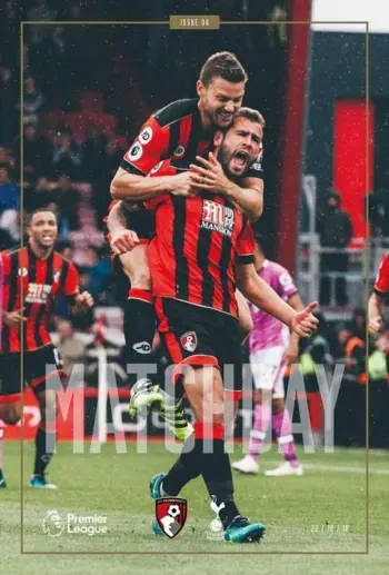 Spurs v AFC Bournemouth (22 Oct 2016) Programme