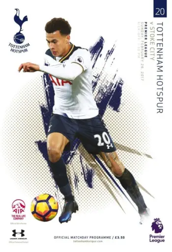 Spurs v Stoke City (26 Feb 2017) Programme