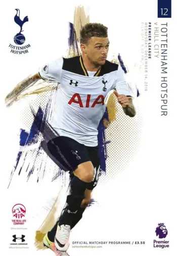 Spurs v Hull City (14 Dec 2016) Programme