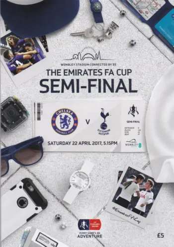 Spurs v Chelsea FC (22 Apr 2017) Programme