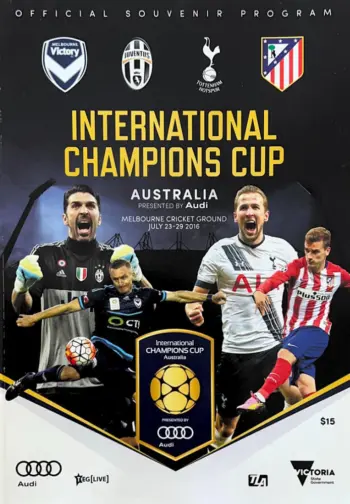 Spurs v Juventus (26 Jul 2016) Programme