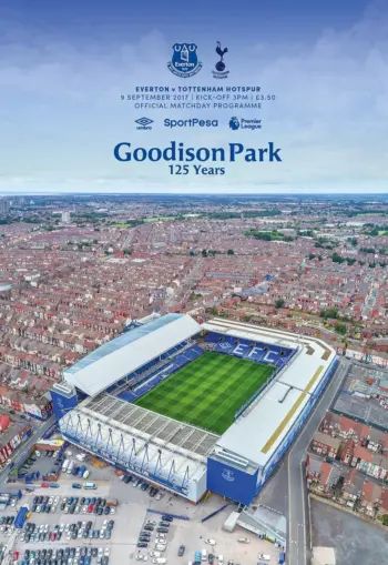 Spurs v Everton FC (09 Sep 2017) Programme